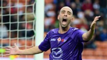 Broja Valero, jugador de la Fiorentina.