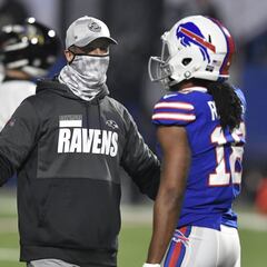 John Harbaugh: El viento impactó el juego contra los Bills