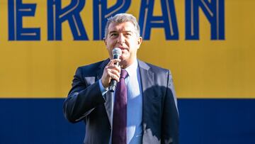 Laporta deja caer el inter¨¦s del Bar?a por fichar a Morata
