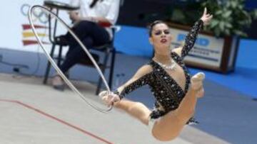 Carolina Rodr&iacute;guez, gimnasta espa&ntilde;ola.