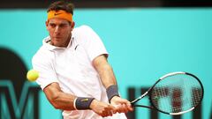 Cuadro difícil para Del Potro en el Masters 1000 de Roma