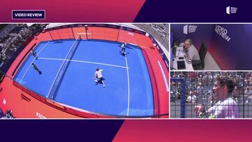 El VAR se extiende y llega al padel: aquí un ejemplo perfecto de cómo se va a utilizar