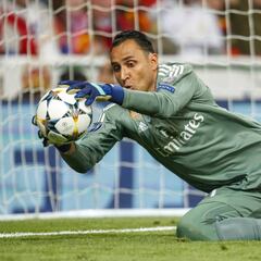 Sólo el portero de el Roma para más que el del Madrid este año