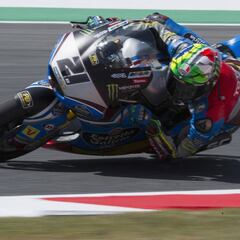 Morbidelli arrebata la pole a Márquez en la última vuelta