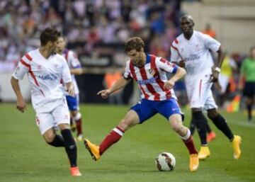 Cristian Ansaldi y Diogo Figueiras.