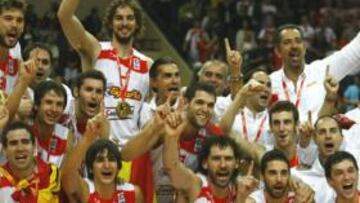 <b>CAMPEONES. </b>España defenderá en Lituania el título de campeón de Europa conseguido en 2009.