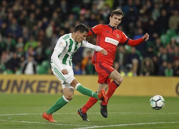 La Real Sociedad de Héctor Moreno, sin goles ante el Betis de Guardado