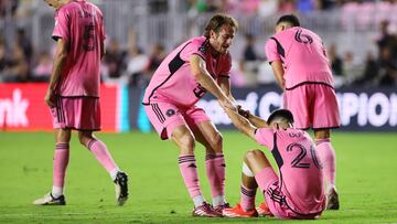 “Dura caída de Inter Miami en la ida contra Monterrey en Concacaf Champions Cup”