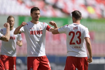 Festejo del FC Koln Colonia.