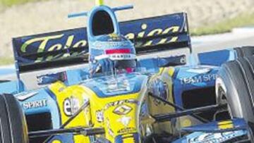 <b>MÁS PAR Y FIABILIDAD. </b>Montagny sacó ventaja de su motor viejo, que, al tener más cilindrada, es más tratable y fácil de conducir. Marc Gené (Ferrari) demostró que la escudería lleva ahora ventaja entre los propulsores V8.