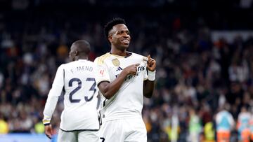 Vinicius, del Real Madrid.