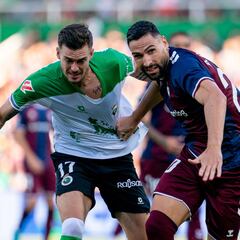 Racing 2 - 2 Eibar: resumen, goles y resultado del partido de LaLiga Hypermotion 2024