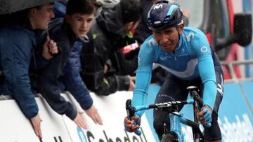 Nairo Quintana terminó quinto en la clasificación general de la Vuelta al País Vasco.