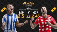 RCD Espanyol vs. Girona FC: horario, dónde ver, estadísticas y pronósticos