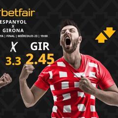 RCD Espanyol vs. Girona FC: horario, dónde ver, estadísticas y pronósticos