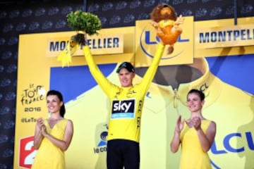 Chris Froome sigue la liderando la general del Tour 2016.