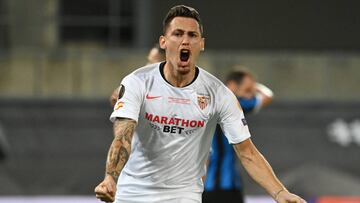 Ocampos, goleador preferido de los apostantes en el Sevilla.