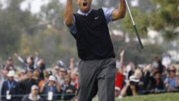 Tiger Woods, nuevo lider del Open USA