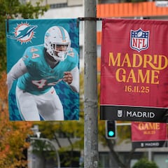 Who is singing the national anthem for the Commanders vs Dolphins NFL game in Madrid?