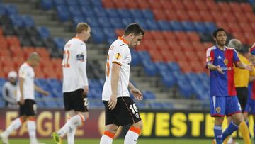 03/04/14 PARTIDO EUROPA LEAGUE CUARTOS IDA
 FC BASILEA - VALENCIA CF 
  TRISTEZA 