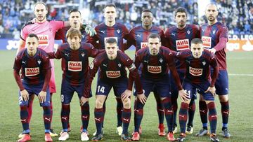 Jugadores del Eibar.