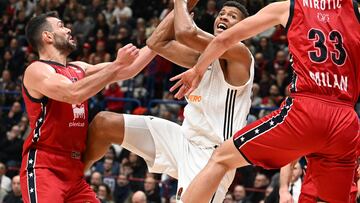 Resumen del Milan vs Real Madrid, jornada 8 de la Euroliga