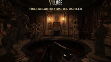 Cómo resolver el puzle de las estatuas del Castillo Dimitrescu en Resident Evil 8 Village