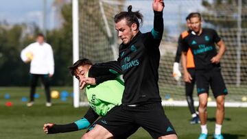 Bale complet&oacute; ayer otro entrenamiento; parece recuperado de su problema en el s&oacute;leo izquierdo.