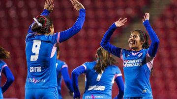 Con anotaciones de Sharon Barba y Reyna Velázquez, el equipo cementero consiguió su primer triunfo del Clausura 2019, por lo que sale del último lugar del grupo uno.