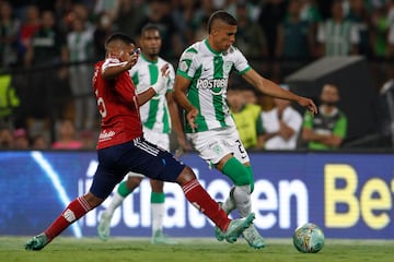 Atlético Nacional e Independiente Medellín empataron en el clásico paisa de la décima jornada de la Liga BetPlay 2023-I. Luciano Pons y Dorlan Pabón marcaron los dos goles del compromiso.