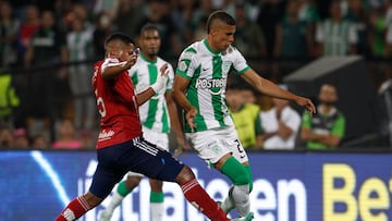 Atlético Nacional e Independiente Medellín empataron en el clásico paisa de la décima jornada de la Liga BetPlay 2023-I. Luciano Pons y Dorlan Pabón marcaron los dos goles del compromiso.