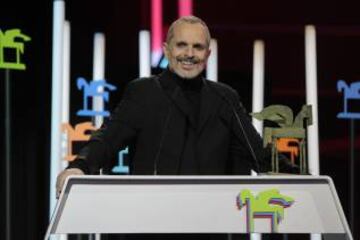 Miguel Bos¨¦ obtuvo el Premio Ondas a la trayectoria por sus cuarenta a?os en la m¨²sica.