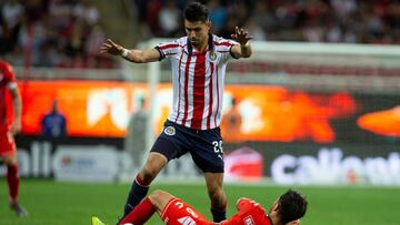 Jes&uacute;s Molina reconoce desesperaci&oacute;n en Chivas en el partido ante Veracruz