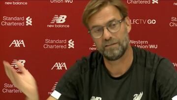 Klopp explica la estrambótica situación en la que Adrián se lesionó celebrando la Supercopa