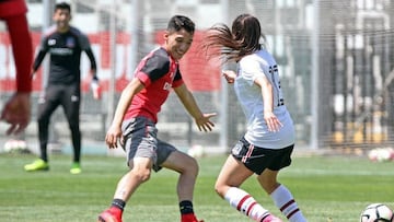 “Nos conocimos a los 13 años en Colo Colo, él me cortejaba... Ahora seremos padres y eso me emociona”