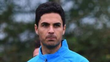 Arteta, centrocampista del Arsenal.