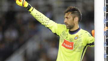 Diego López vuelve a medirse al Madrid hoy.