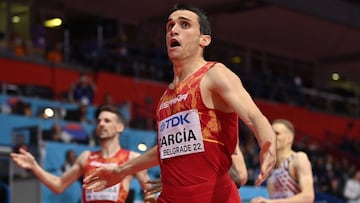 Mariano García, oro en Belgrado 2022.