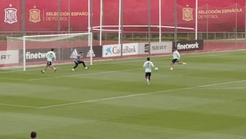 Y la táctica de Luis Enrique no pudo salir mejor: vean el recital de la selección en Las Rozas