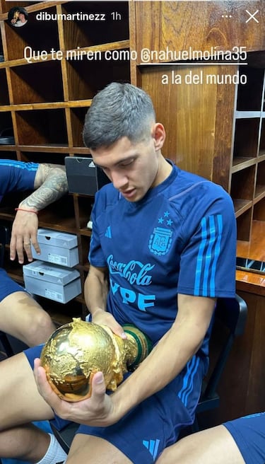 ‘Dibu’ Martínez: “Soy un hincha más”