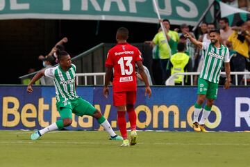 Atlético Nacional ante América de Cali en el Atanasio Girardot por la jornada 15 de la Liga BetPlay.