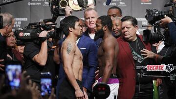 El boxeador filipino se subirá una vez más al cuadrilátero a sus 40 años en contra del estadounidense.