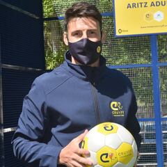 Aduriz: "Di un codazo a Diarra que iba para Sergio Ramos"