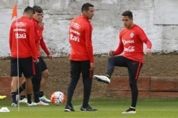 Alexis se sumó a los trabajos de la Roja