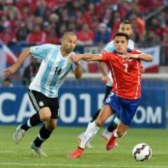 Mascherano alertó sobre Alexis y lo comparó con Luis Suárez