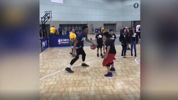 Donovan Mitchell se divierte en el NBA All-Star 2018