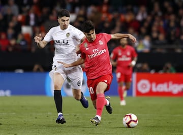 Marco Asensio y Carlos Soler.