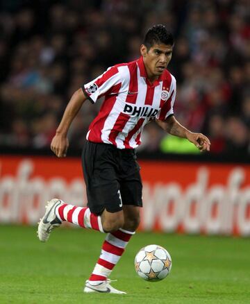 Salcido disputó tres ediciones de Champions League, todas ellas con el PSV de 2006 a 2009. Era titular indiscutible y disputó todos los minutos en los que alineó.