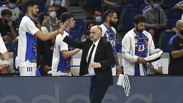 Pablo Laso, entrenador del Real Madrid.