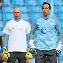 Caballero confiesa: "Bravo me ayuda a mejorar para salir jugando"